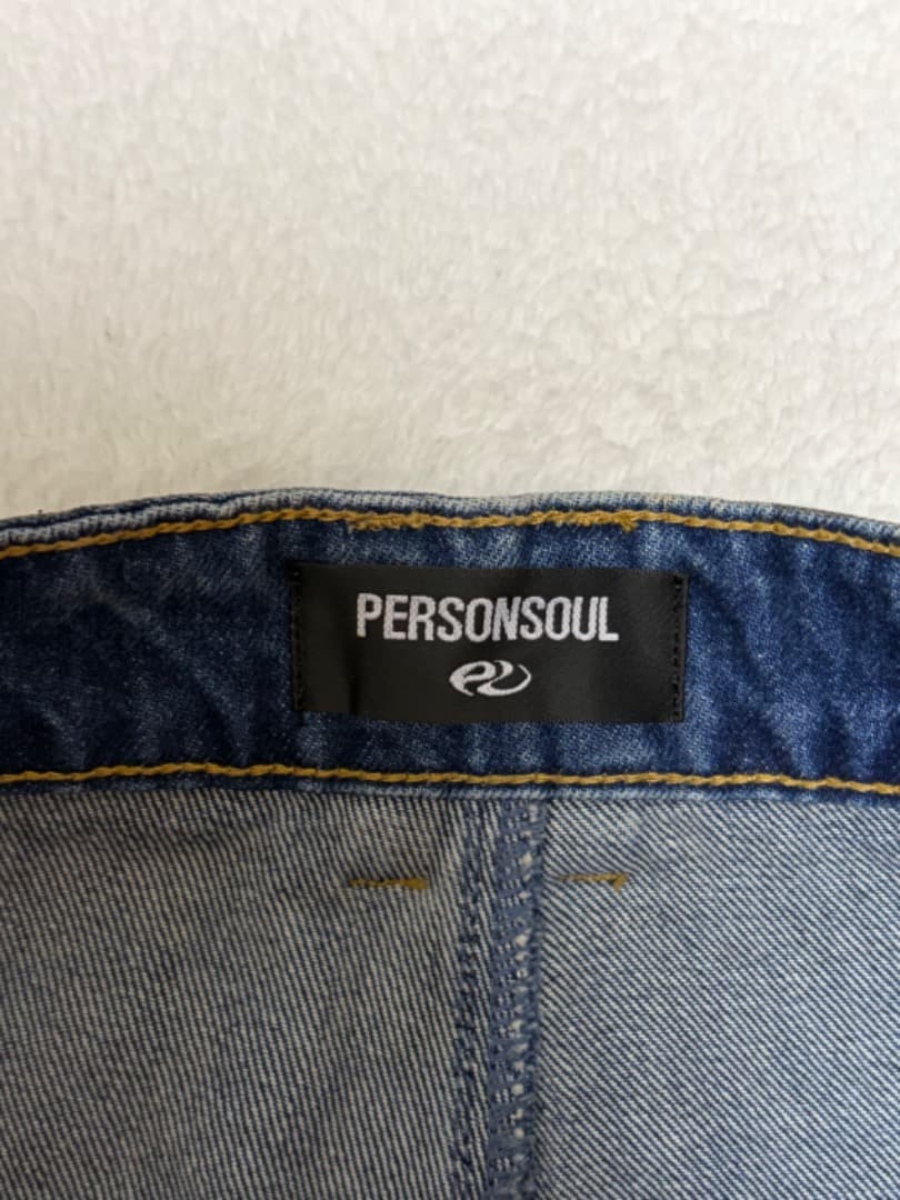 パンツ PERSONSOUL Armor Dirty Denim