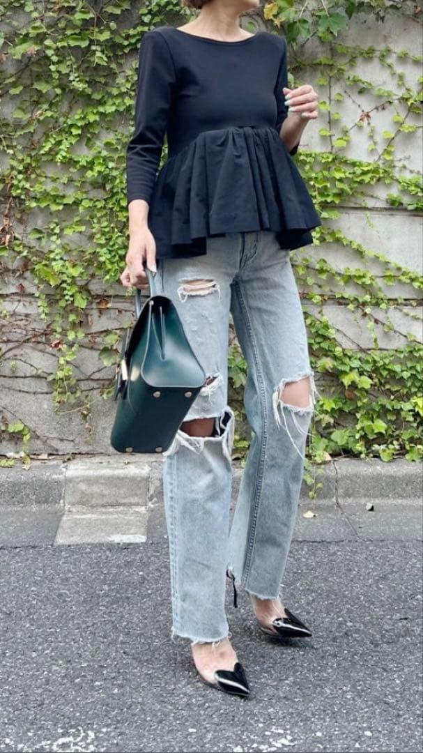 cygne バックコンシャスペプラムトップス Charlotte 0サイズ