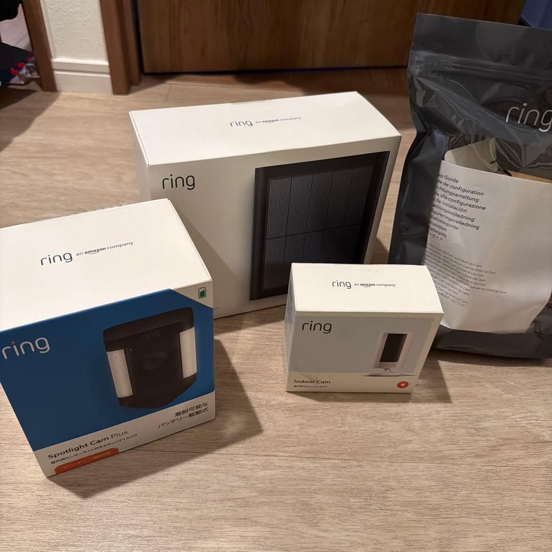 ring 防犯カメラ一式