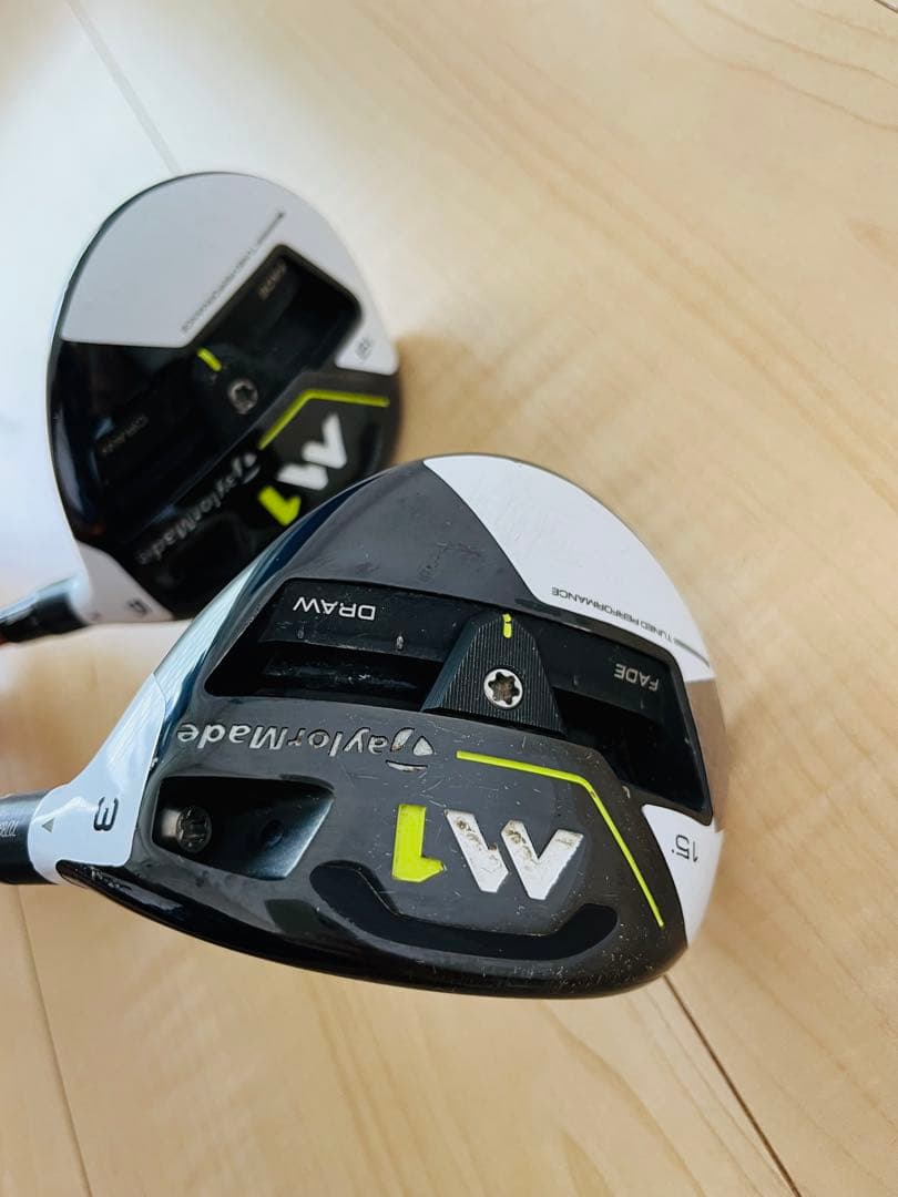 ジュンさん専用テーラーメイド　M1-3w/5w Tour AD DI-5S希少