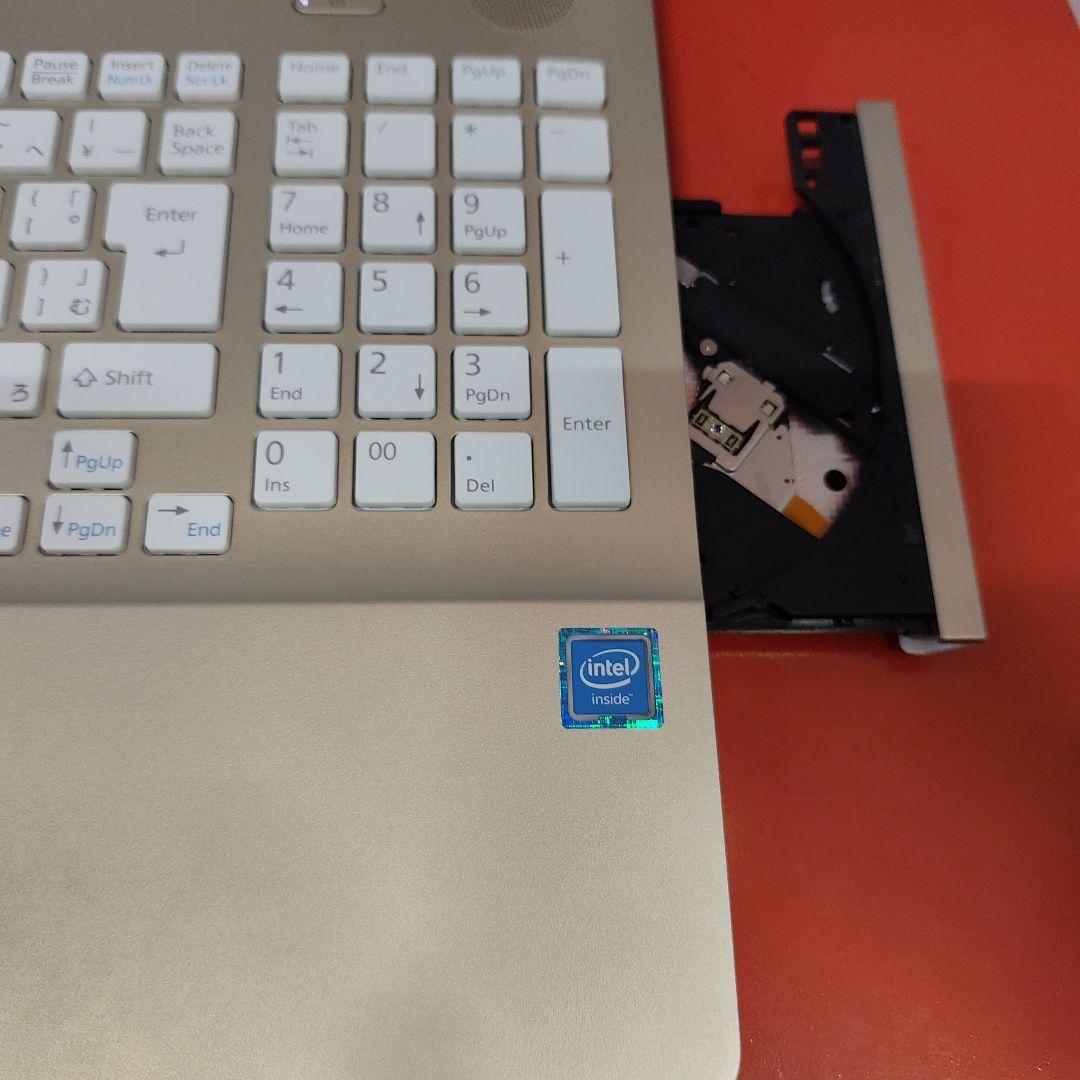 富士通 Windows11 ノートパソコン 極美品爆速SSD 光学ドライブ