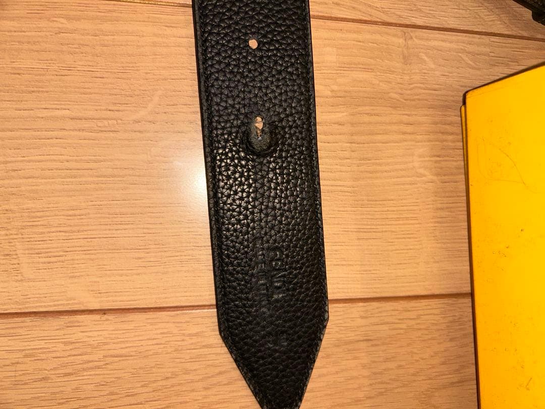 フェンディ　FENDI バックルベルト　リバーシブル