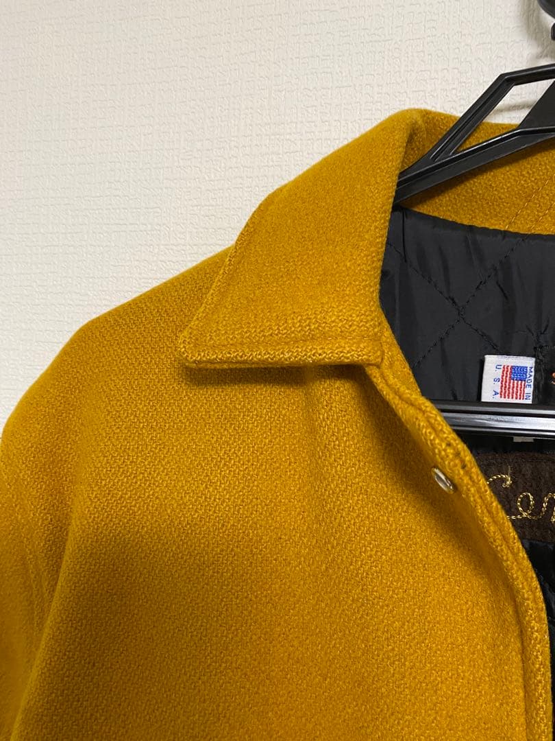 SKOOKUM スクーカム アメリカ USA製 ウール マスタード イエロー