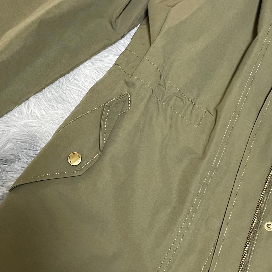 美品MACKINTOSH PHILOSOPHY フード付きミリタリー　ジャケット