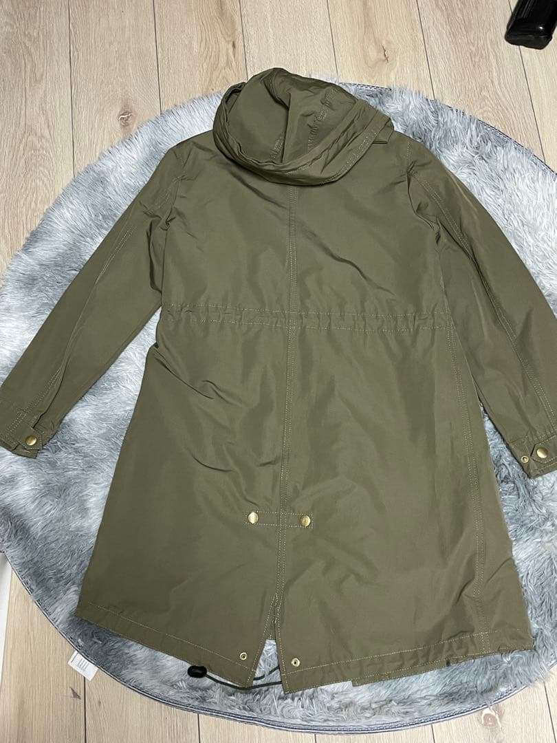 美品MACKINTOSH PHILOSOPHY フード付きミリタリー　ジャケット