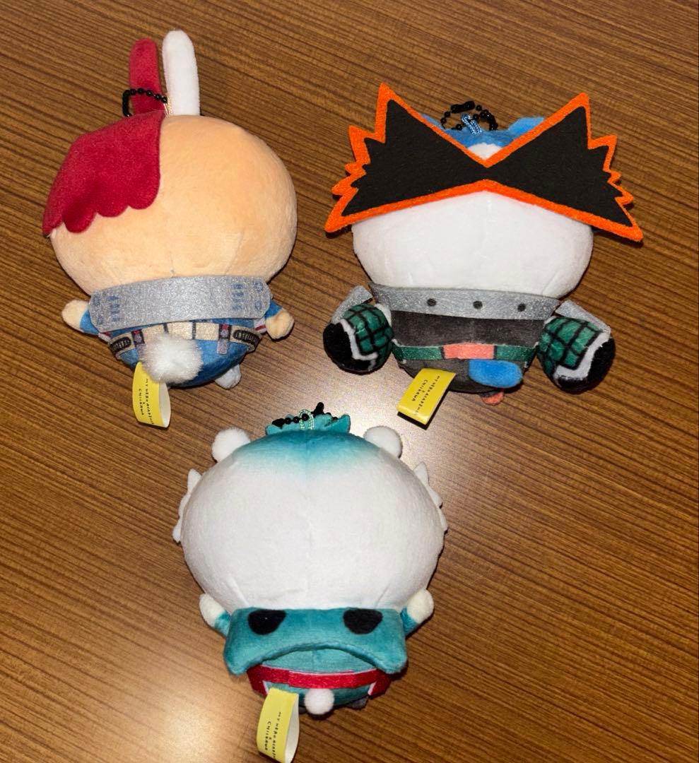 ちいかわ　ヒロアカ　マスコット　3点セット