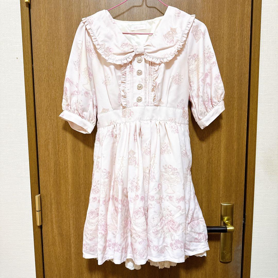 LIZLISA♡メロメロスイーツ柄ワンピース