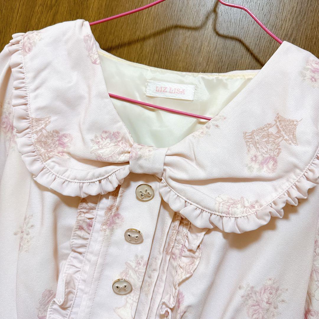 LIZLISA♡メロメロスイーツ柄ワンピース