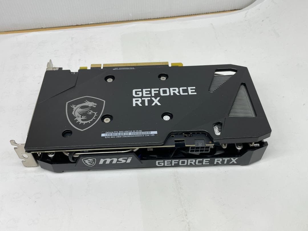 グラフィックボード・グラボ・ビデオカード MSI GeForce RTX 3050 VENTUS 2X XS 8G