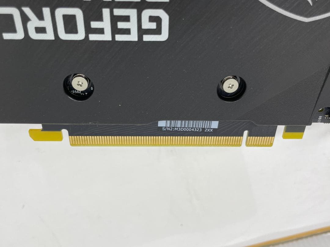 グラフィックボード・グラボ・ビデオカード MSI GeForce RTX 3050 VENTUS 2X XS 8G