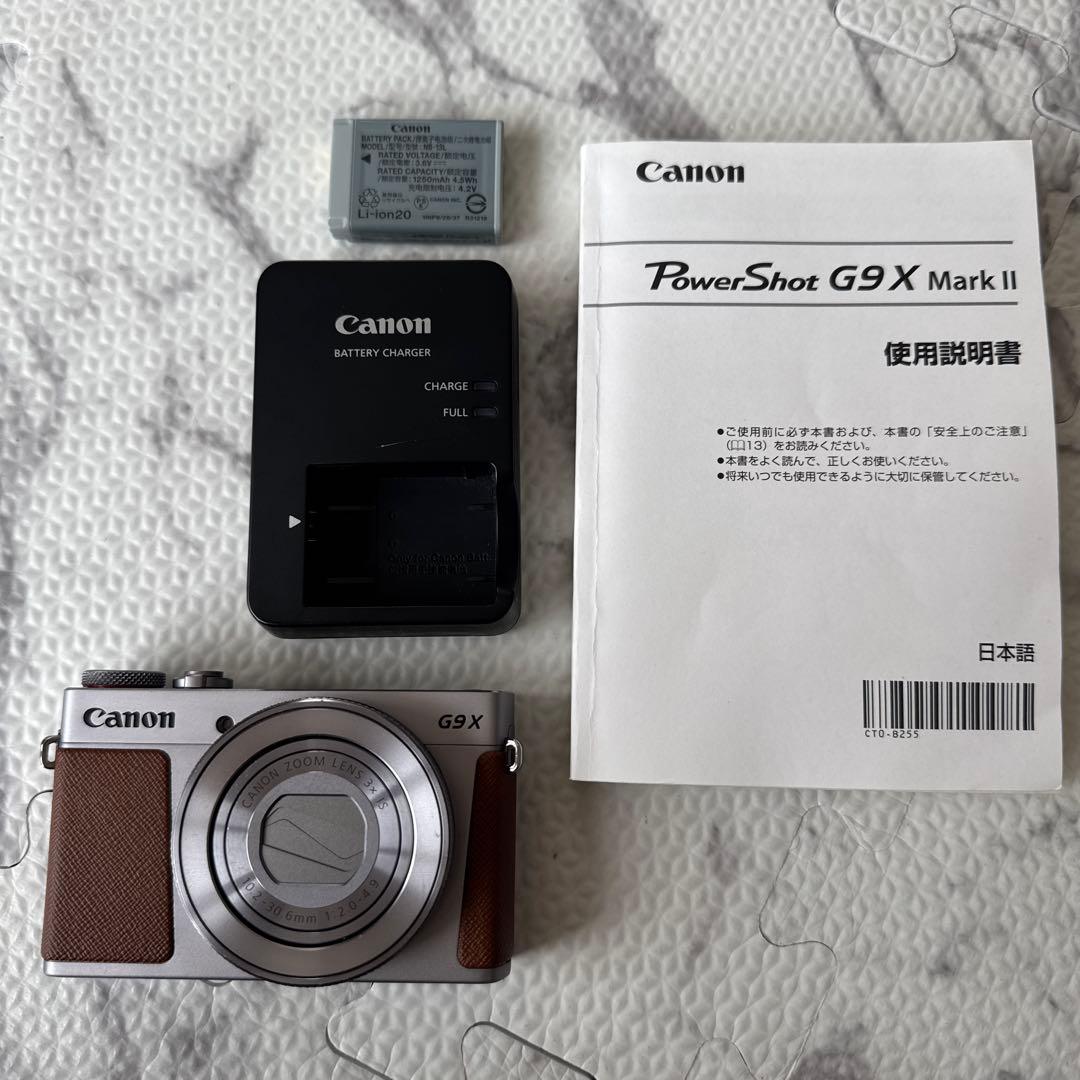 キャノン　Canon PowerShot G9 X Mark II