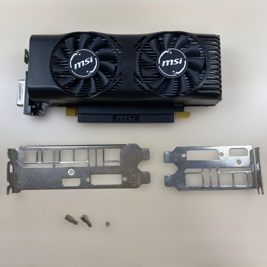 【中古】msi geforce GTX 1650 4GT LP