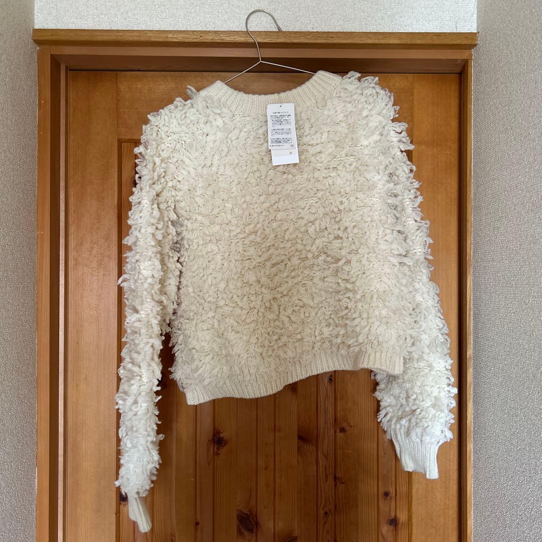 L'ESPRIT SAGE アイボリー 長袖セーター