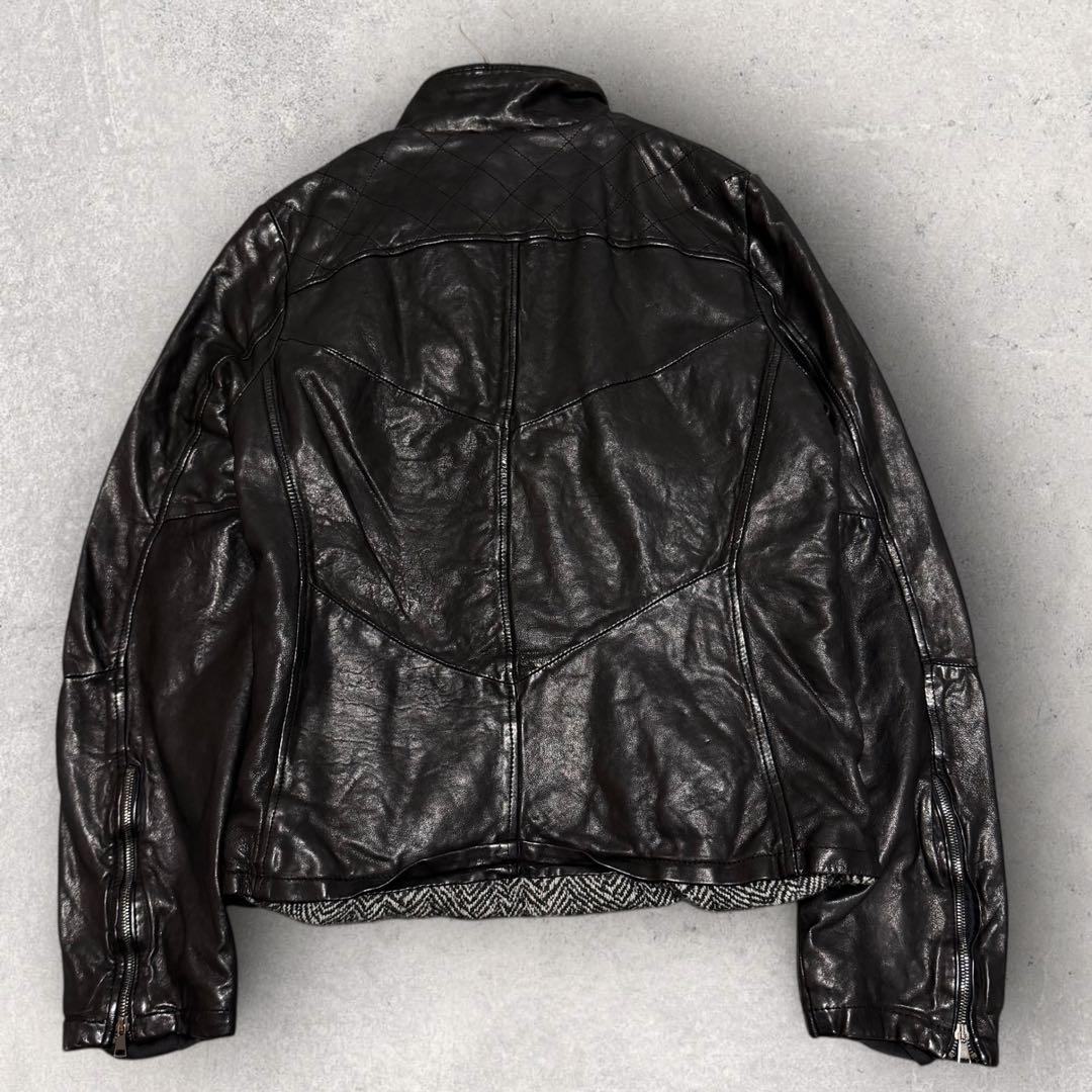 Low1941ジョルジオブラット レザージャケット 向井理 本革 ブラック
