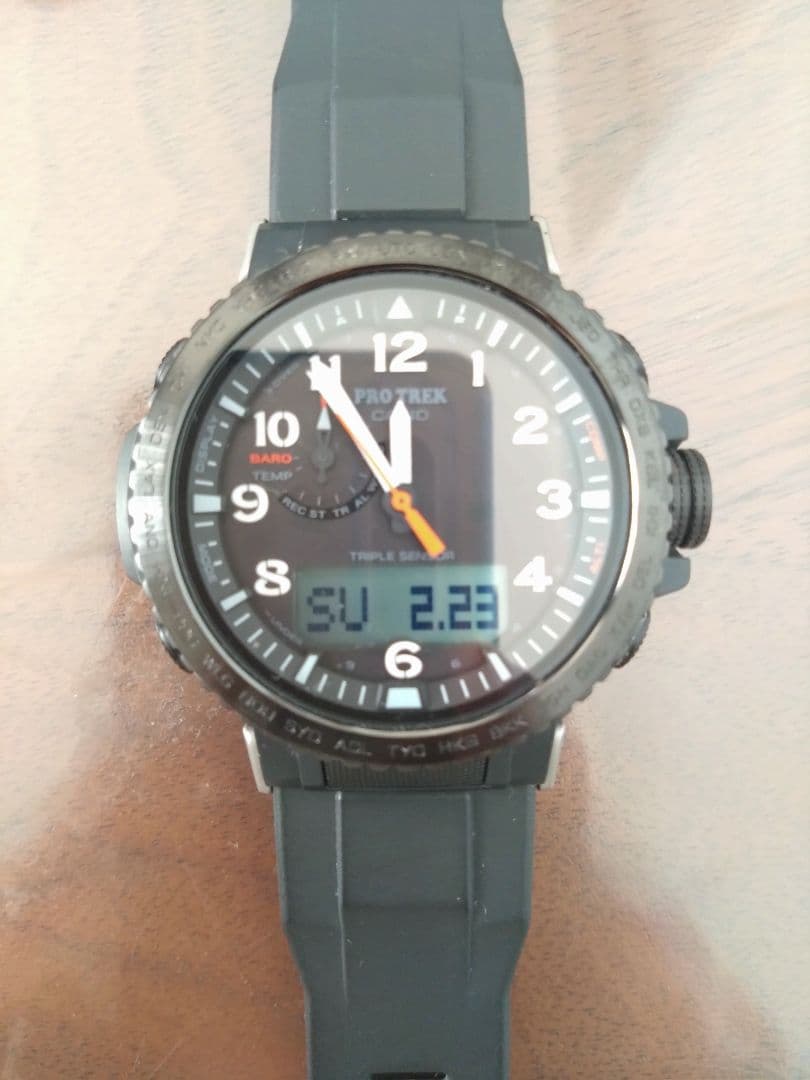PRO TREK ブラック 時計 PRW-50Y-1AJF