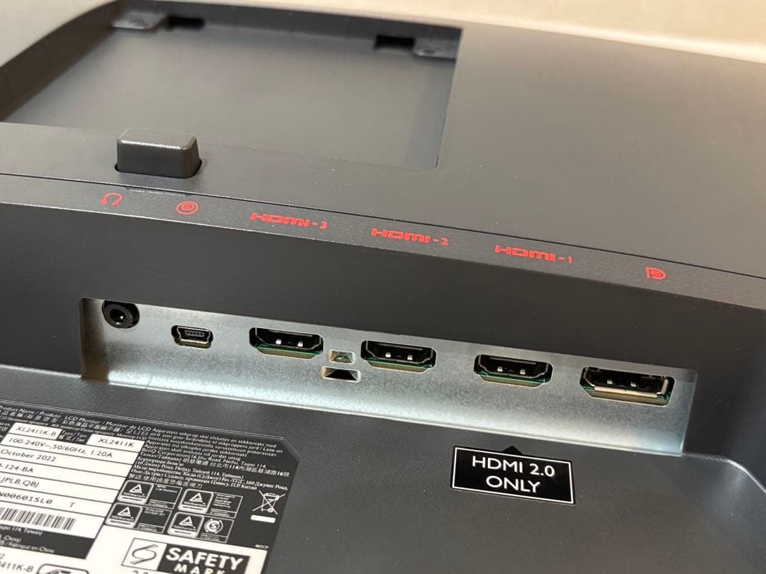 BenQ ZOWIE 24インチ　XL2411K 美品