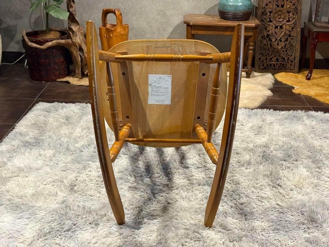 ロッキングチェア　ナチュラル　ヴィンテージ　ビンテージ　レトロ　ゆり椅子