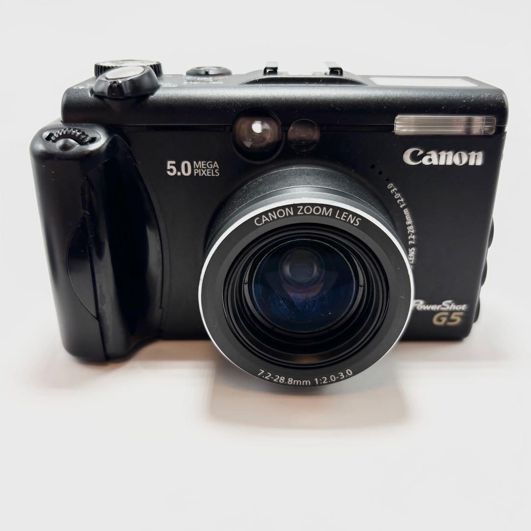 【美品】Canon PowerShot G5 コンパクトデジタルカメラ