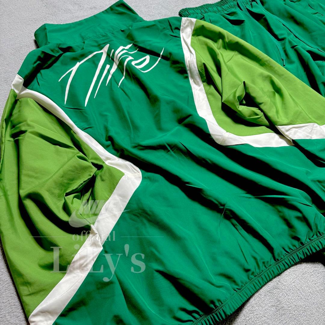 【２ＸＬサイズ】新品未使用　NIKE上下セットアップ ウーブン　ナイキ　グリーン
