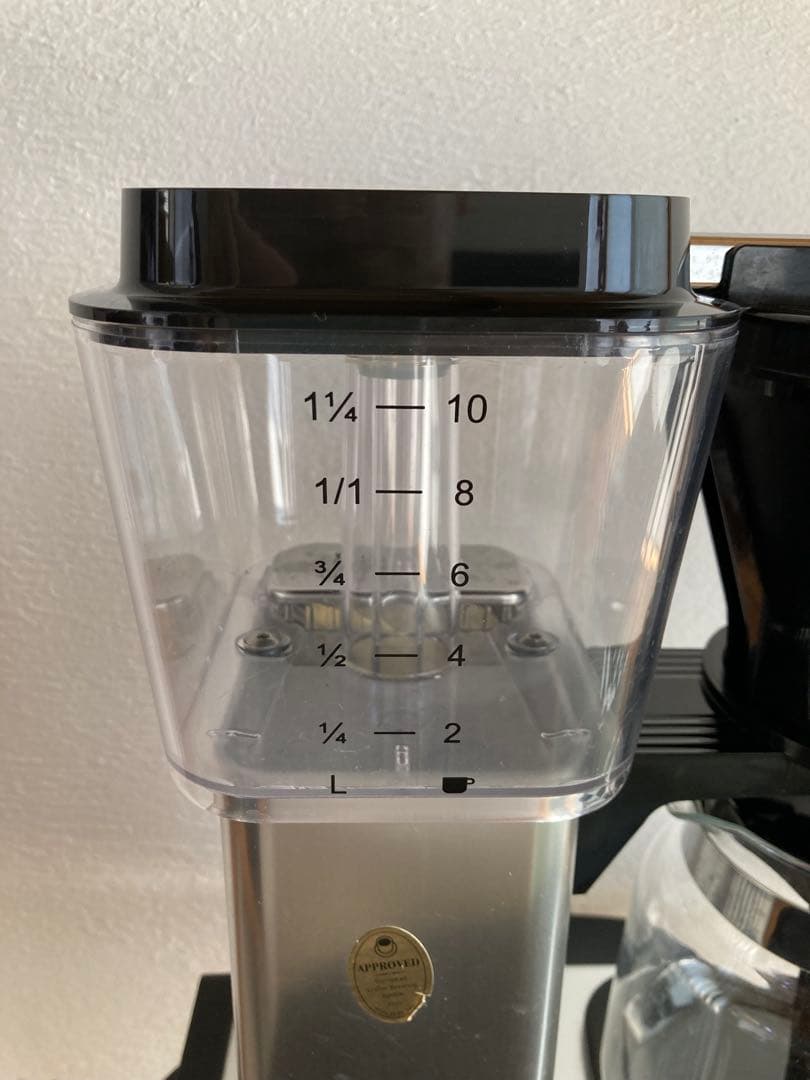 【美品】MOCCAMASTER（モカマスター）KB-741 つや消しシルバー