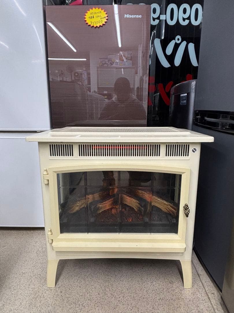 QVCジャパン 電気温風機 DFI-5010-04 2016年製 リモコン付き