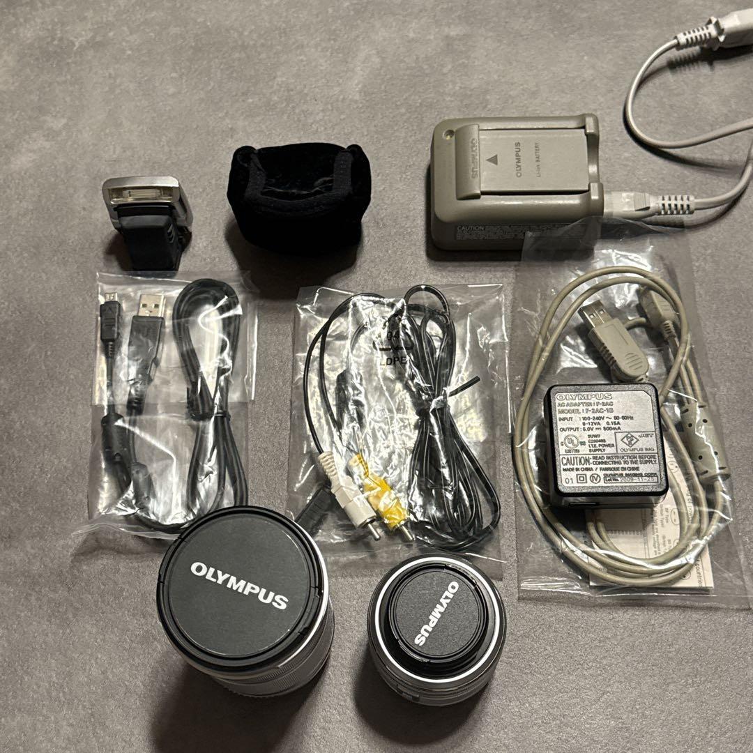 Olympus pen Lite E-PL3 ダブルスキームキット　ホワイト