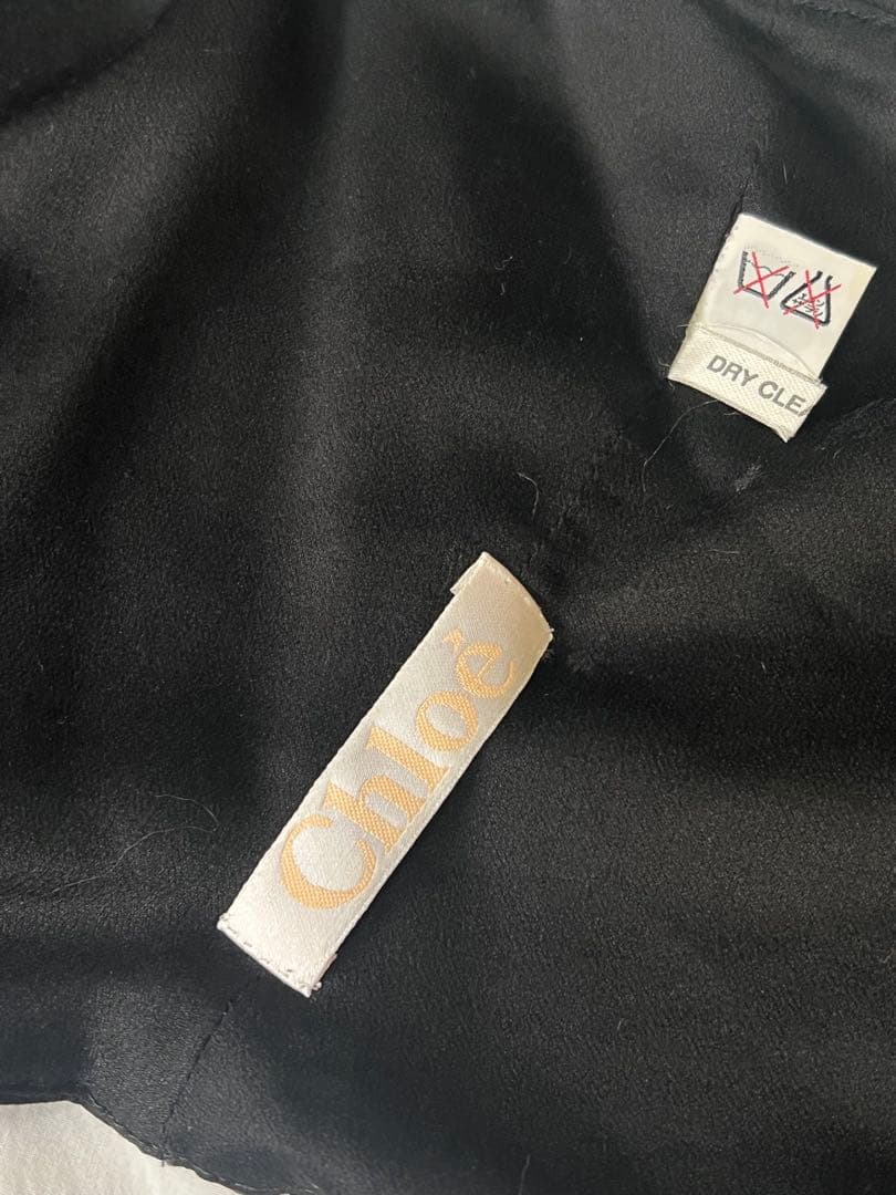 クロエシルクフリルキャミソールchloeバーニーズ