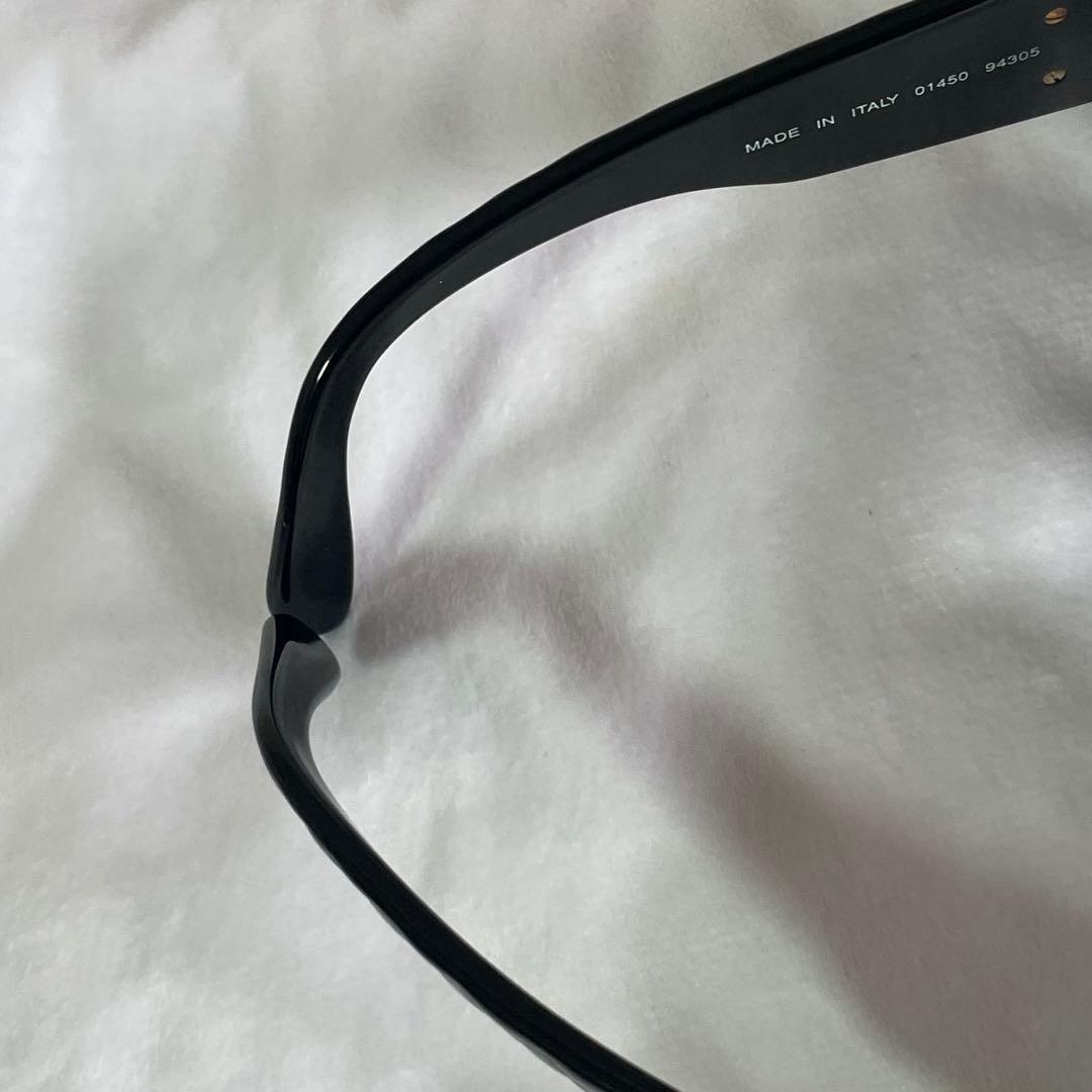 希少 CHANEL シャネル サングラス マトラッセ ココマーク 01450 黒