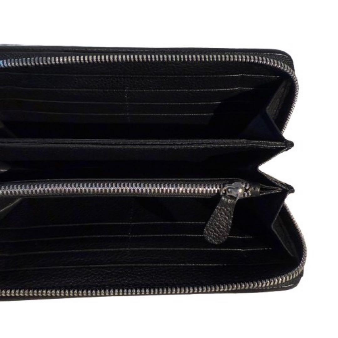 スティングレー エイ革 編み込み 長財布