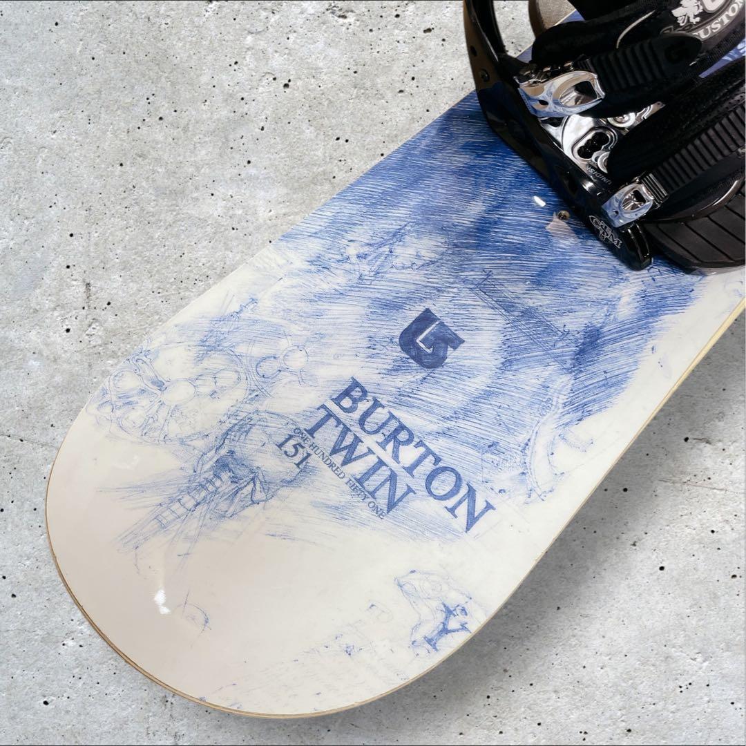 BURTON【TWIN 151】【CUSTOM S】おまけ スノーボードセット