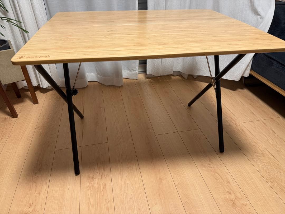 【新品】PEAKワンアクションテーブルLight Bamboo