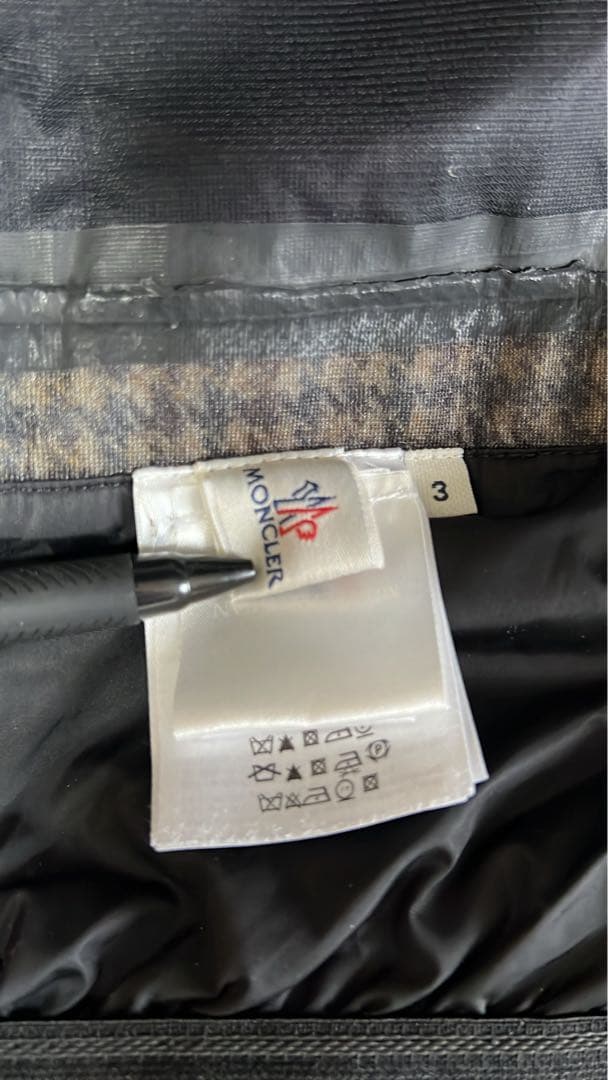 MONCLER モンクレール　千鳥格子　マウンテンジャケット