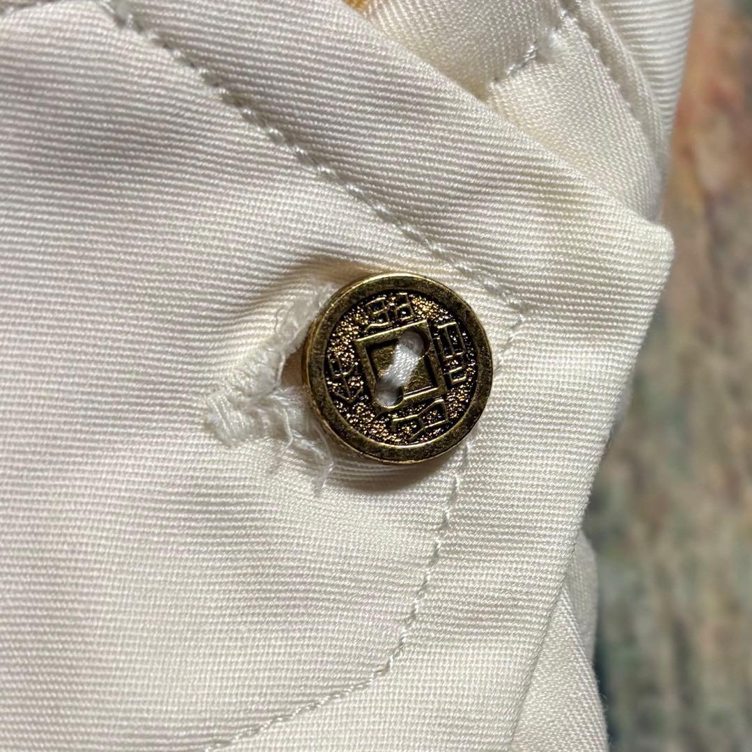 試着のみ‼︎レア柄‼︎ナノユニバース別注テーラー東洋ベトジャンTT13976白復刻