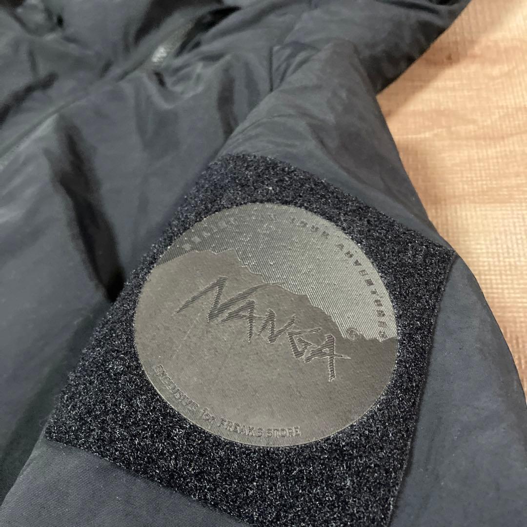 ナンガ　フリークスストア　コラボ　別注　ダウンジャケット