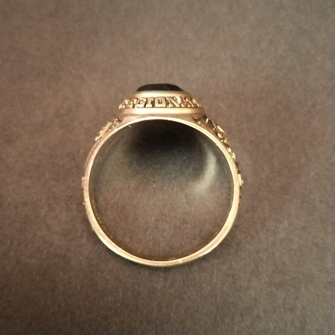 シ*ー様 1968年　BALFOUR社製　16.5号〜17号　10k　カレッジリ