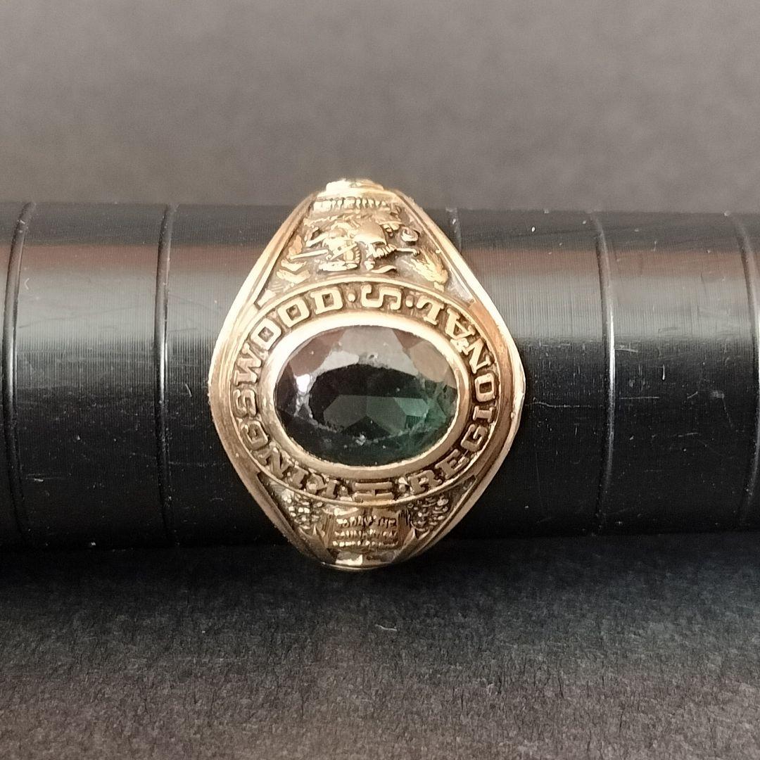 シ*ー様 1968年　BALFOUR社製　16.5号〜17号　10k　カレッジリ