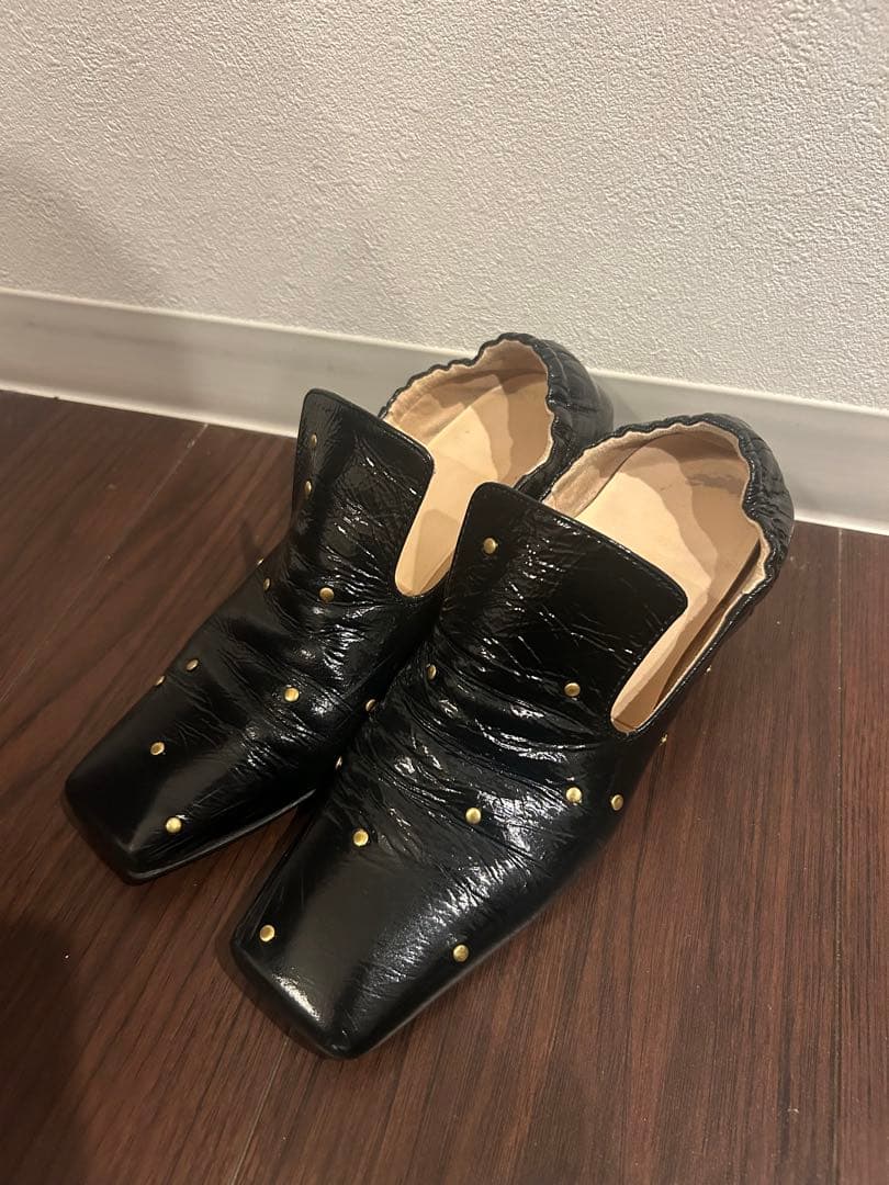 akiranaka パンプス オペラシューズ