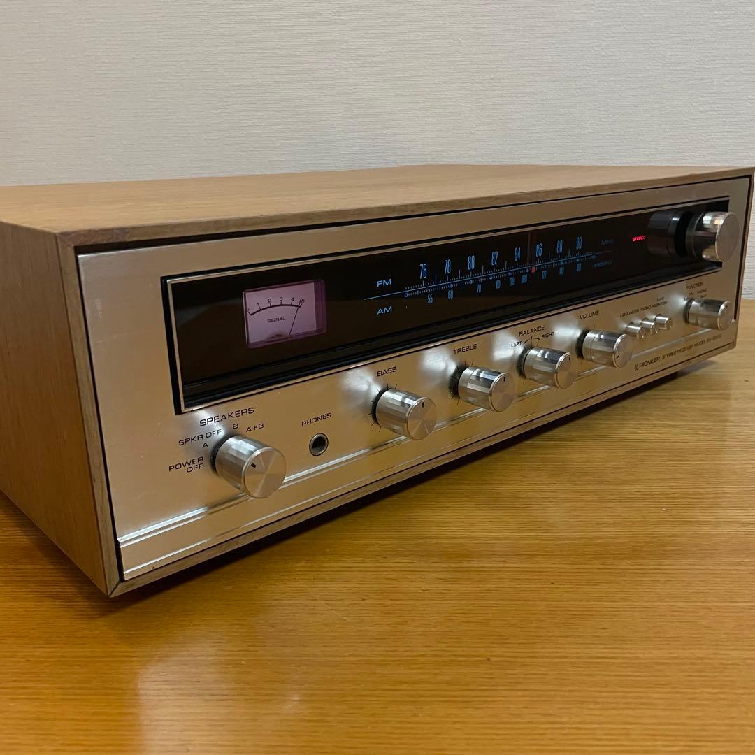 【動作品】パイオニア ステレオ レシーバーアンプSX-300D（昭和レトロ）