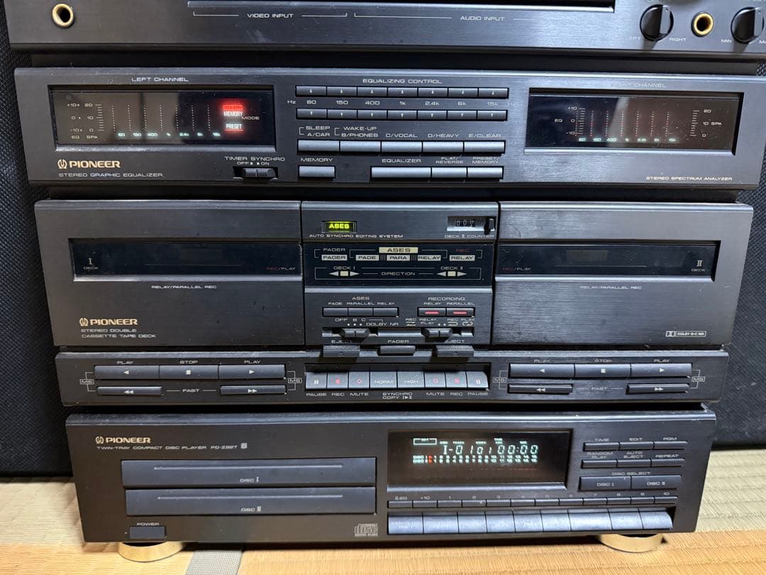 も*う様 【O-1892】パイオニア システムコンポ RX-92Z PL-Z92