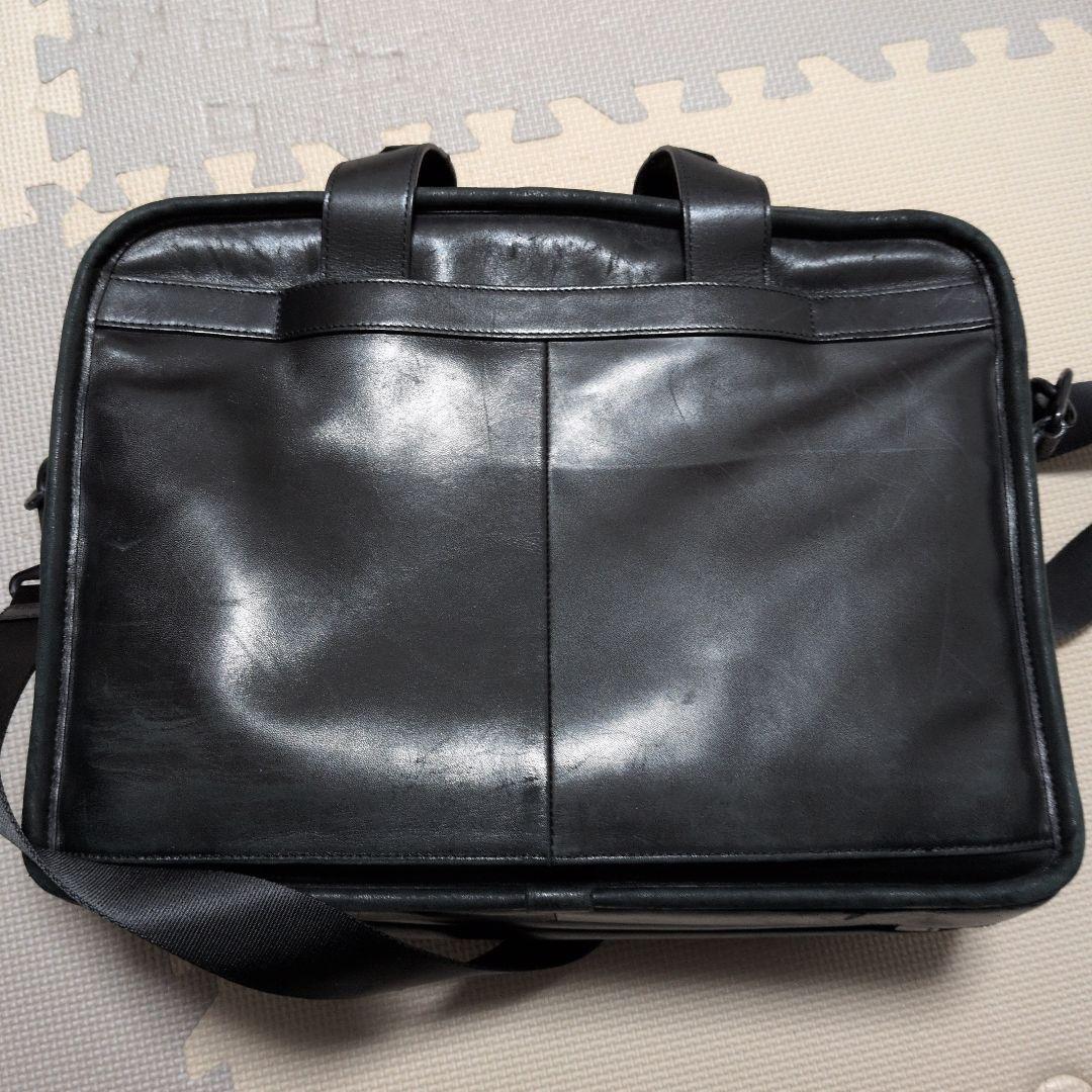 TUMI トゥミ ビジネスバッグ 本革 ブラック　96145DHブリーフケース