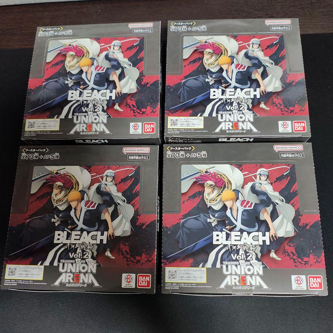 ユニオンアリーナBLEACH vol.2 4BOX　未開封品　初版