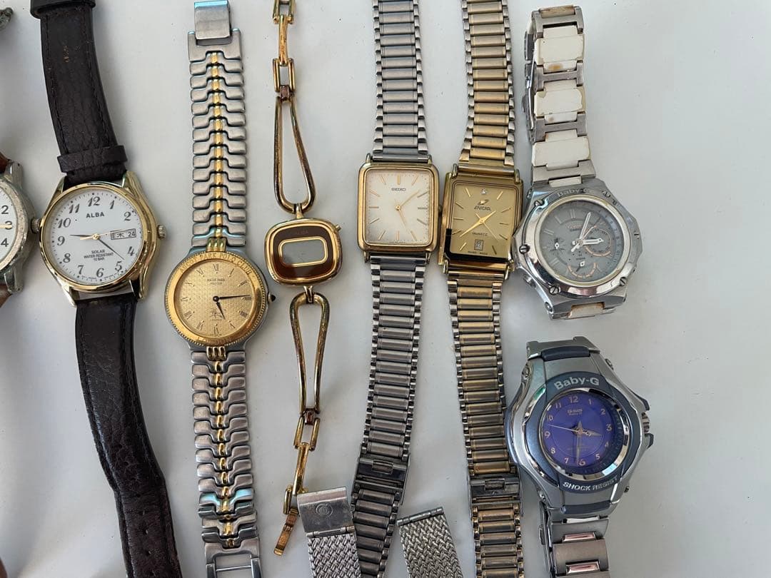 腕時計まとめ売りseiko citizen G-SHOCK FavreLeuba