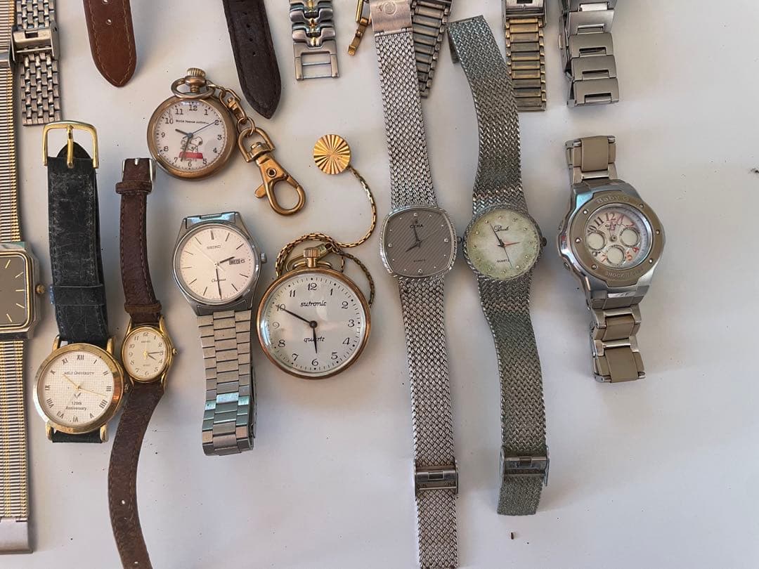 腕時計まとめ売りseiko citizen G-SHOCK FavreLeuba