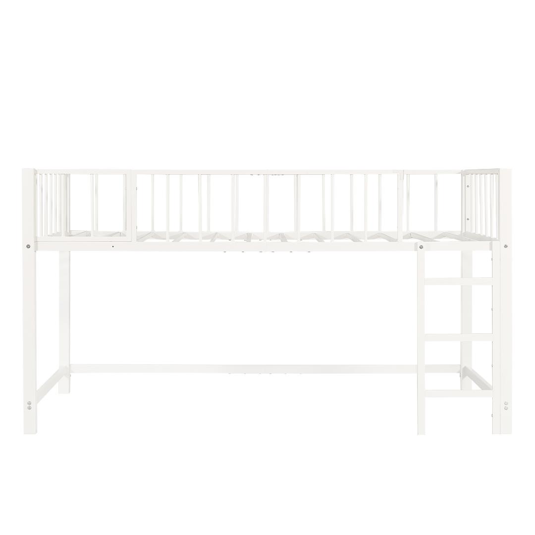 ロフトベッド 高さ110cm ロフトベッド ロータイプ 左右入れ替え子供ベッド