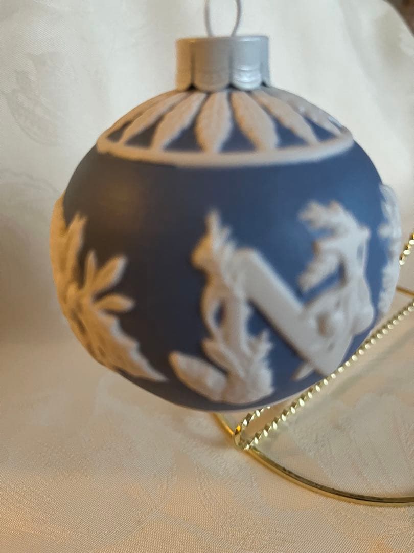 puppyページです　wedgewood オーナメント2点