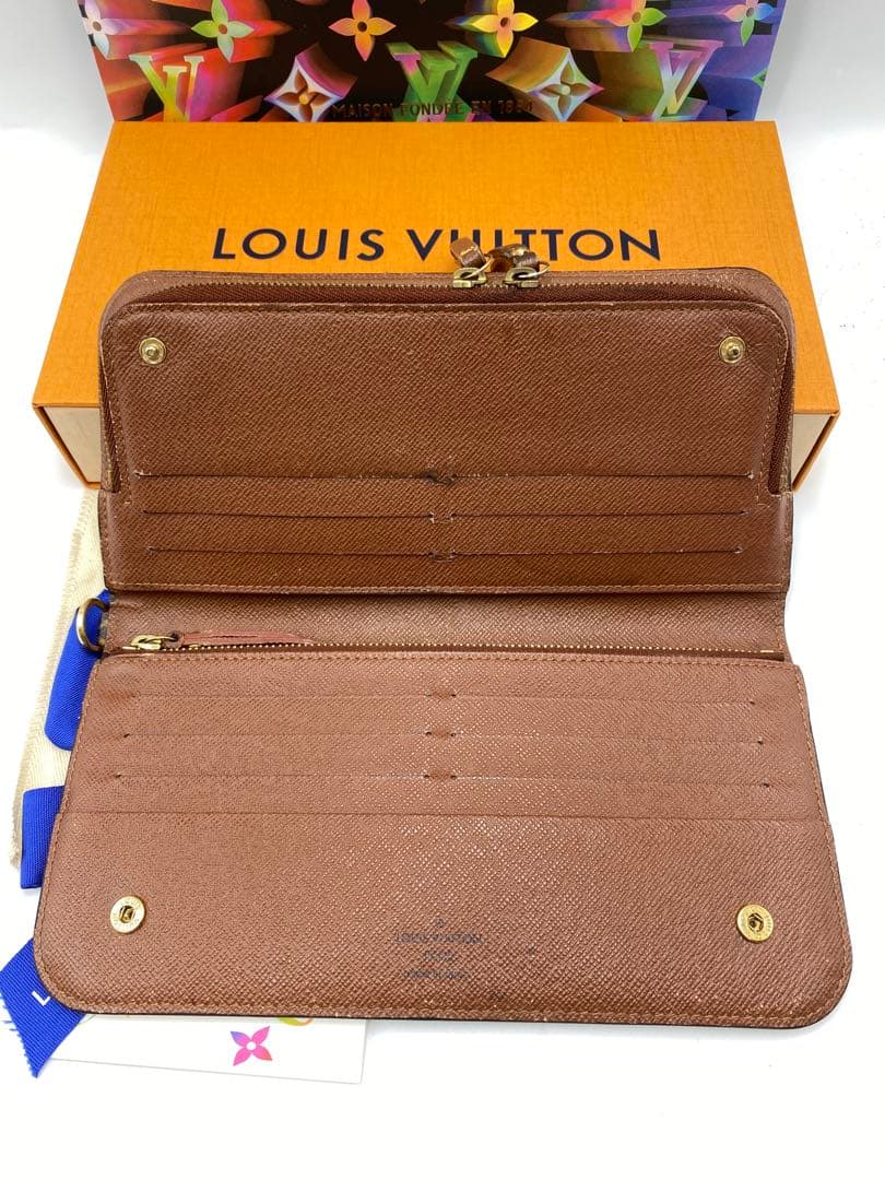 ルイ・ヴィトン 長財布 モノグラム ポルトフォイユアンソリット M61989