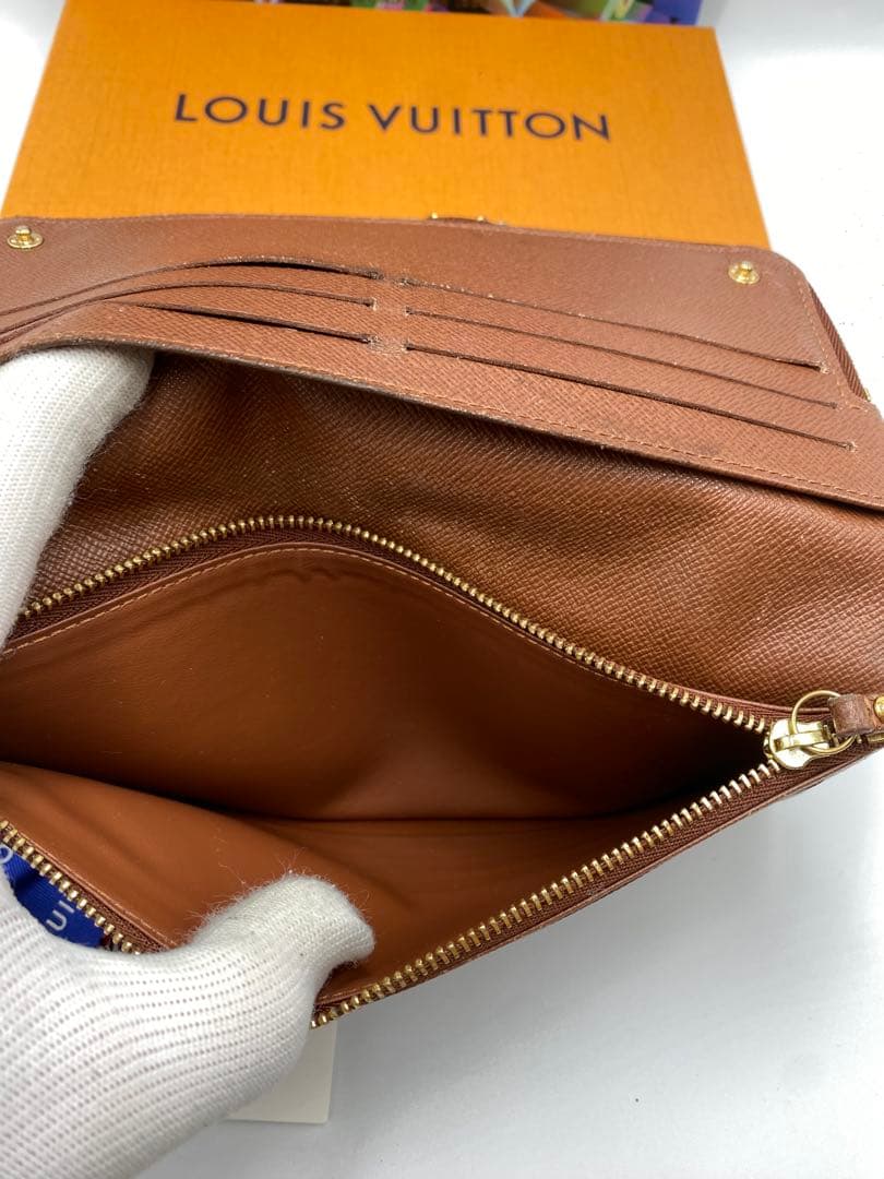 ルイ・ヴィトン 長財布 モノグラム ポルトフォイユアンソリット M61989