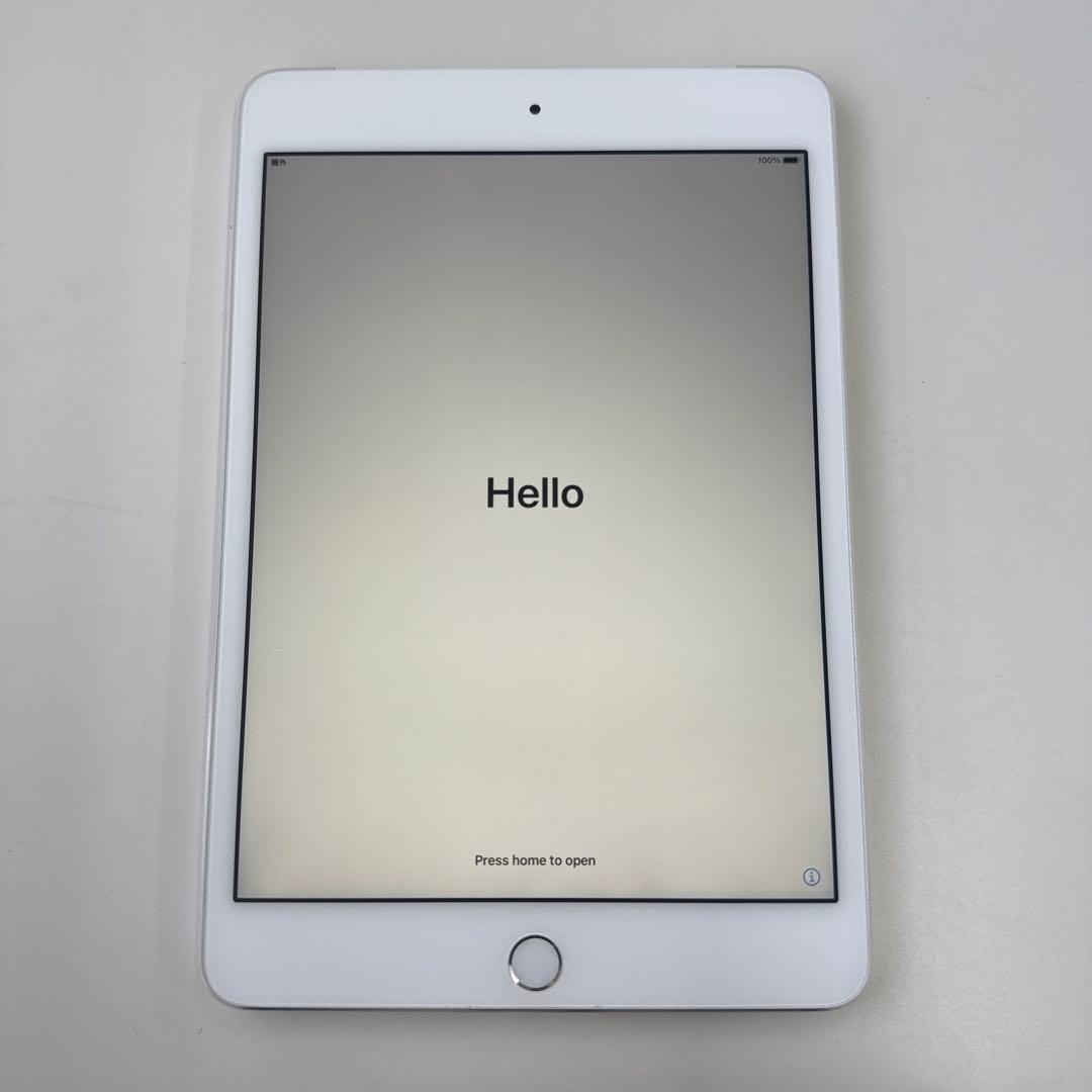 【美品】iPad mini4 128GB シルバー