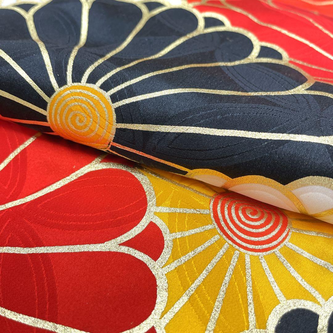 ◎mk-3118　七五三　女の子　着物・襦袢セット　アンティーク　12-10