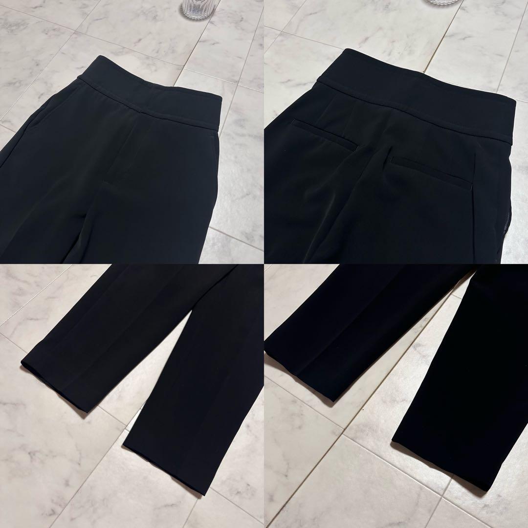 美品✨フレイアイディー セットアップ スーツ ノーカラー ブラック 洗える S